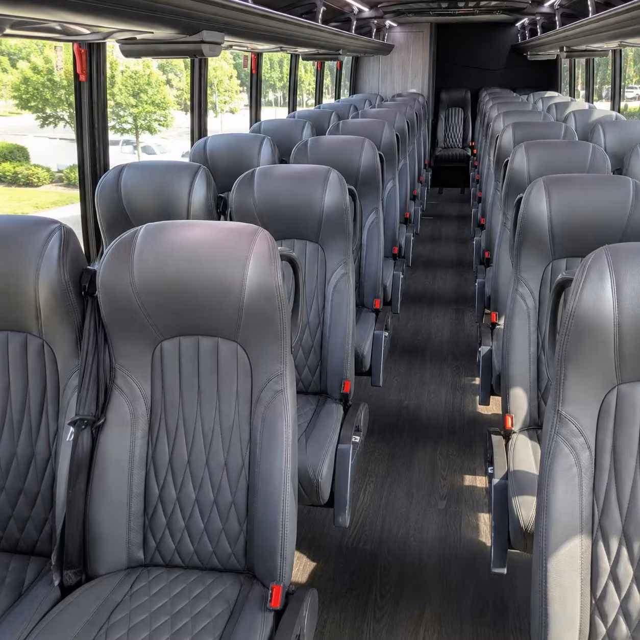 30 passenger minibus inside