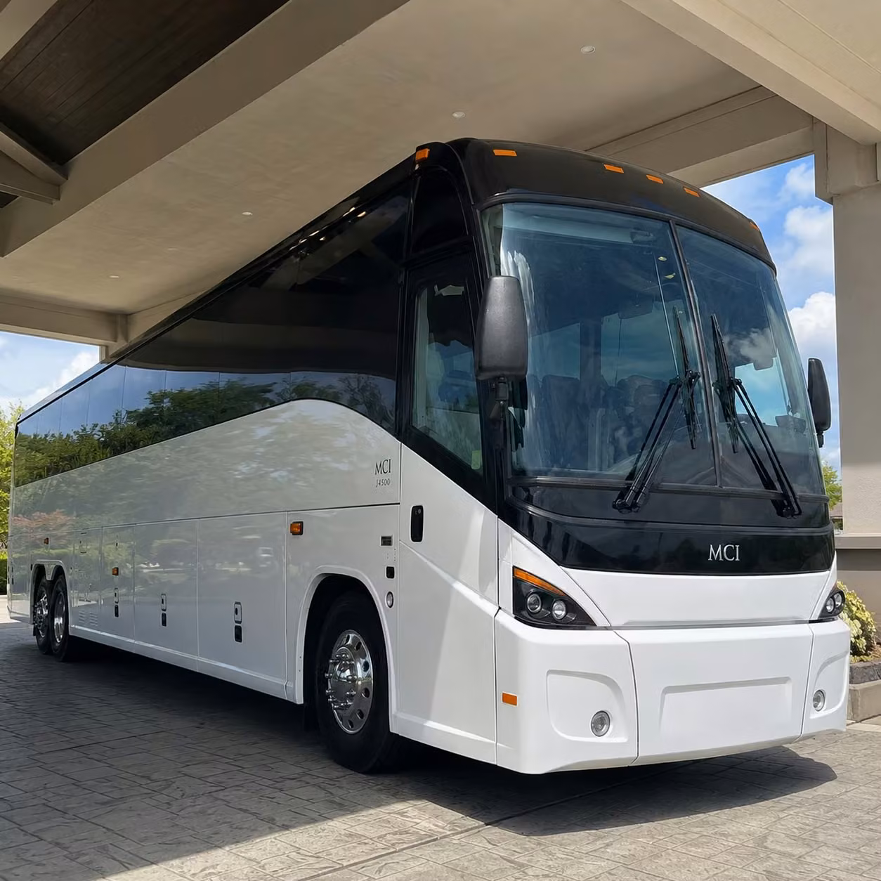 carlsbad charter bus interior