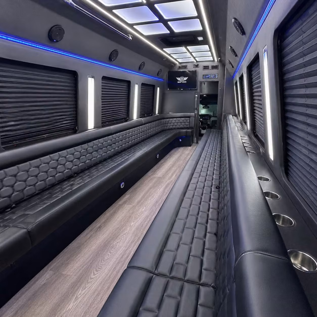 party bus interior