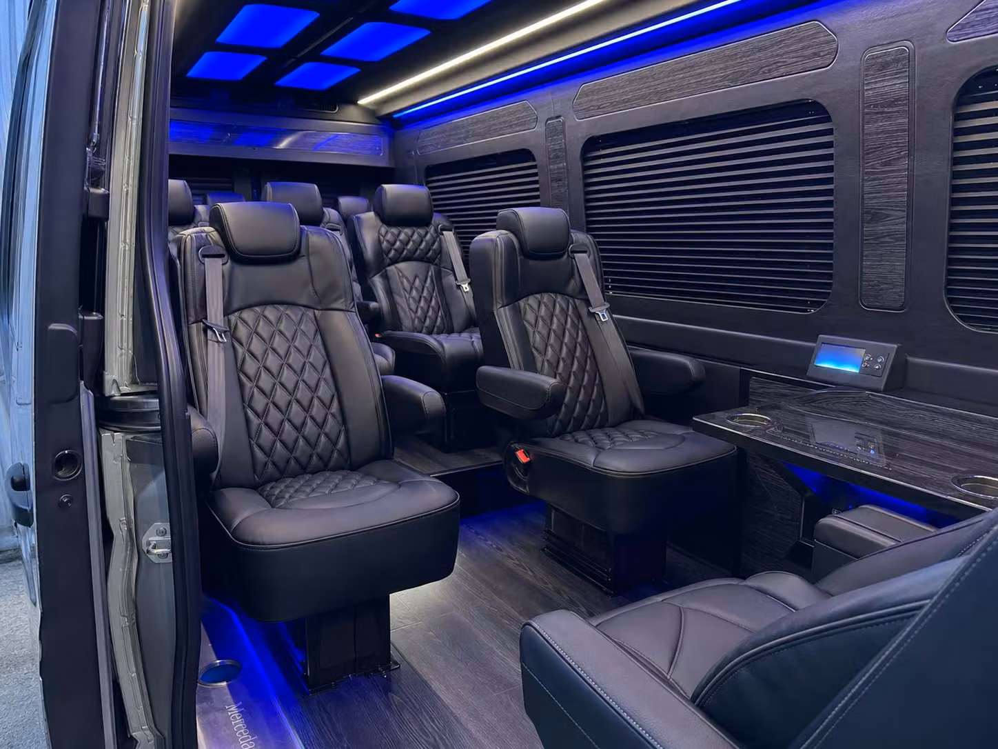sprinter van transportation for groups and events across carlsbad