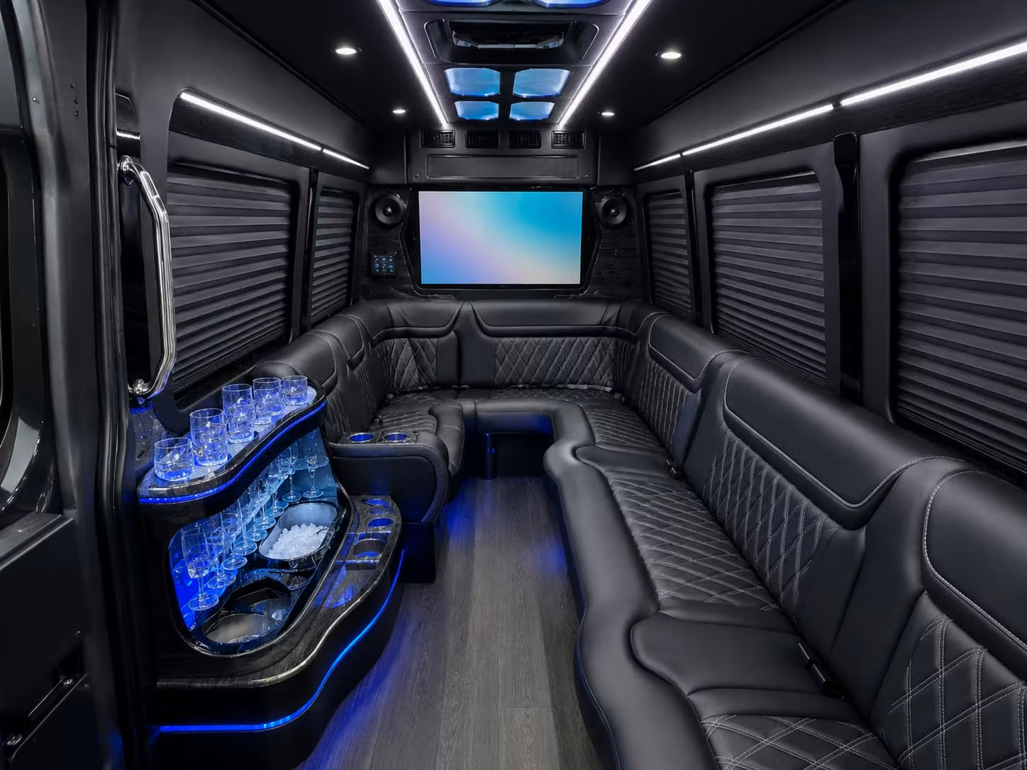 sprinter vans for intimate carlsbad prom groups